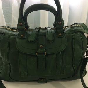 Olive green Trace of Kale "Lexie" purse